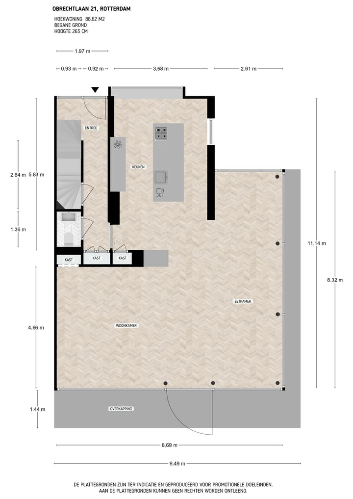 Foto 33 van Obrechtlaan 21