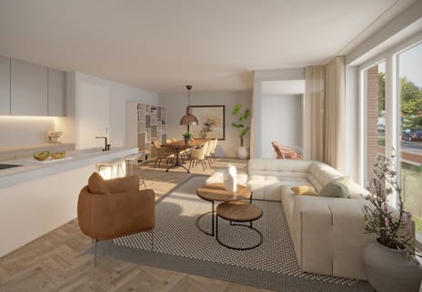 Image of Type D Apartment with shared street entrance