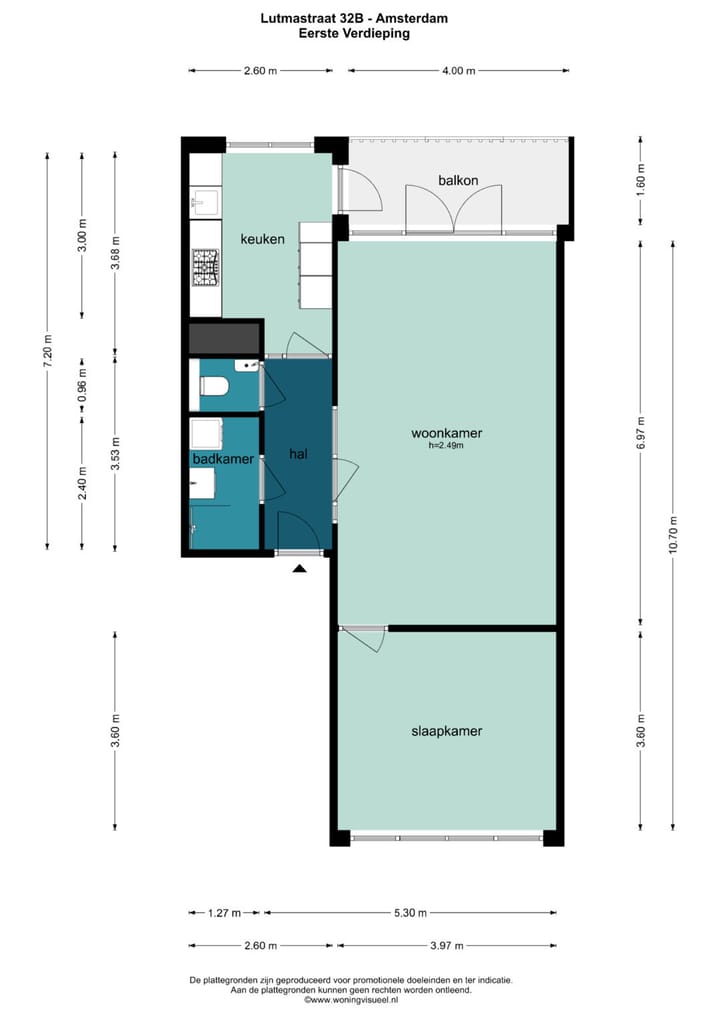 Foto 29 van Lutmastraat 32-B