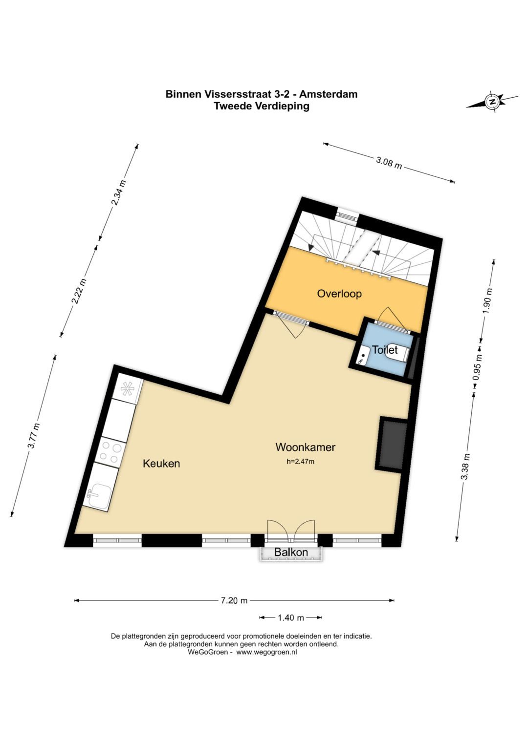 Foto 33 van Binnen Vissersstraat 3-2