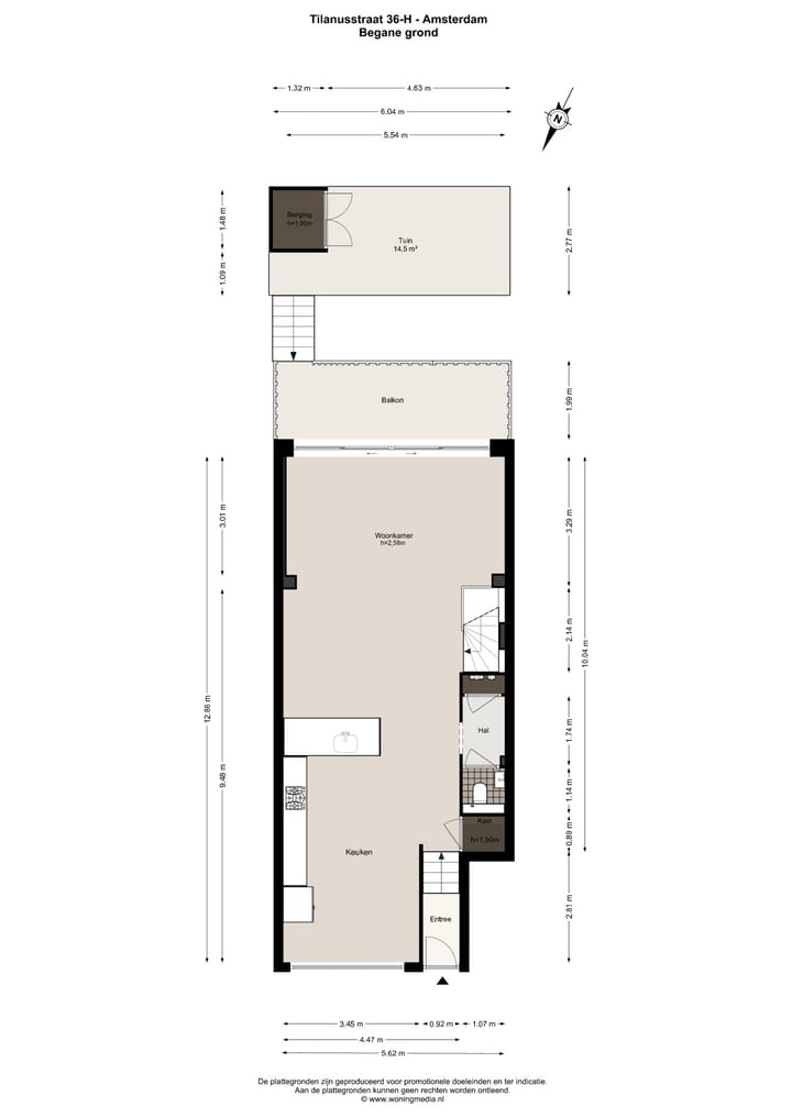 Foto 39 van Tilanusstraat 36-H