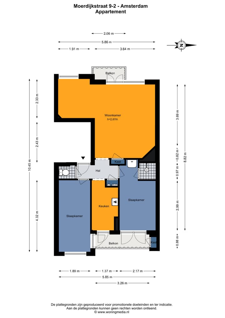 Foto 24 van Moerdijkstraat 9-2