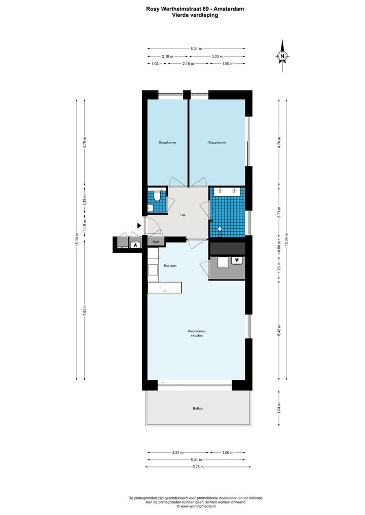 Foto 30 van Rosy Wertheimstraat 69