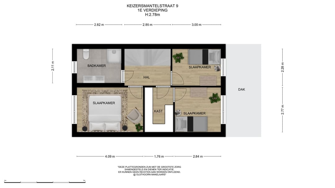 Foto 32 van Keizersmantelstraat 9