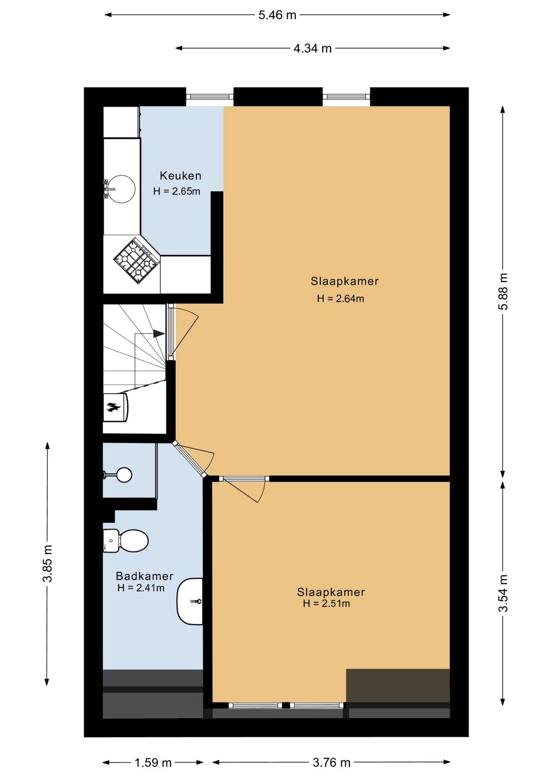 Photo 37 of Nicolaas van der Laanstraat 2-B