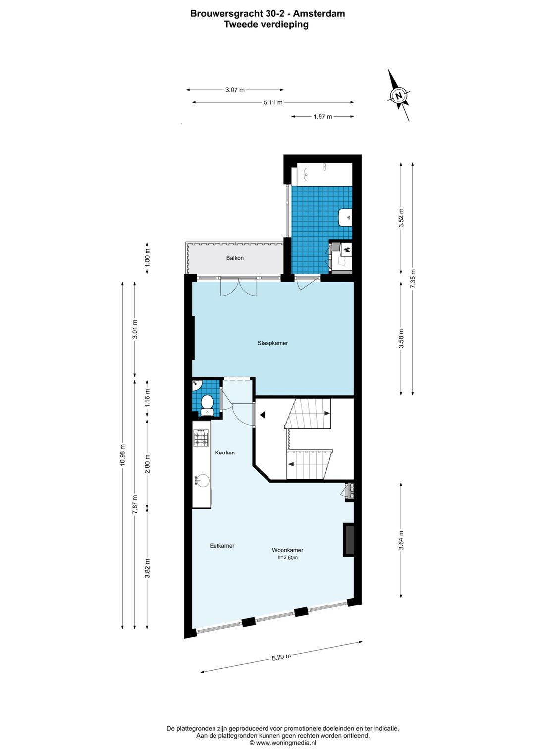 Foto 23 van Brouwersgracht 30-2