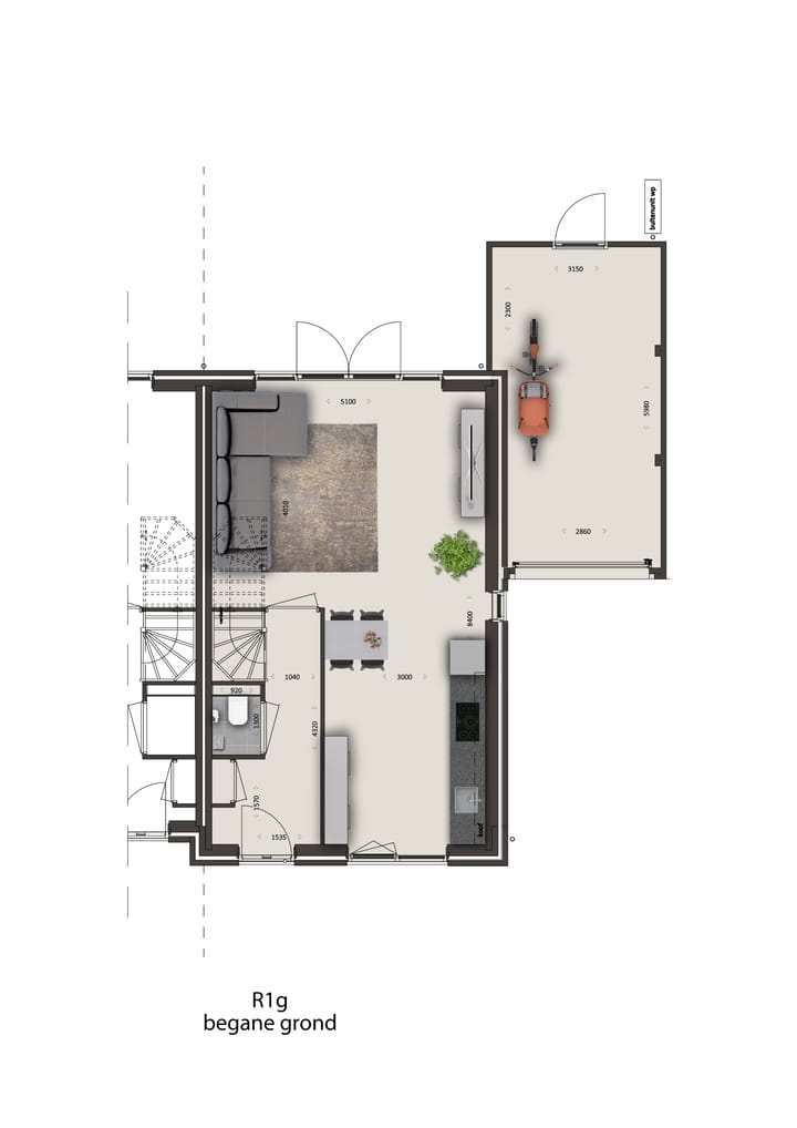 Foto 5 van Dijkrust hoekwoning met garage (Bouwnr. 142)