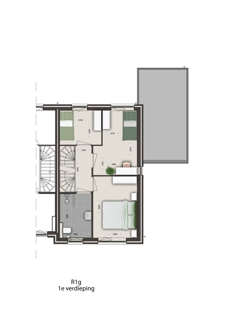 Photo 6 of Dijkrust hoekwoning met garage (Bouwnr. 142)