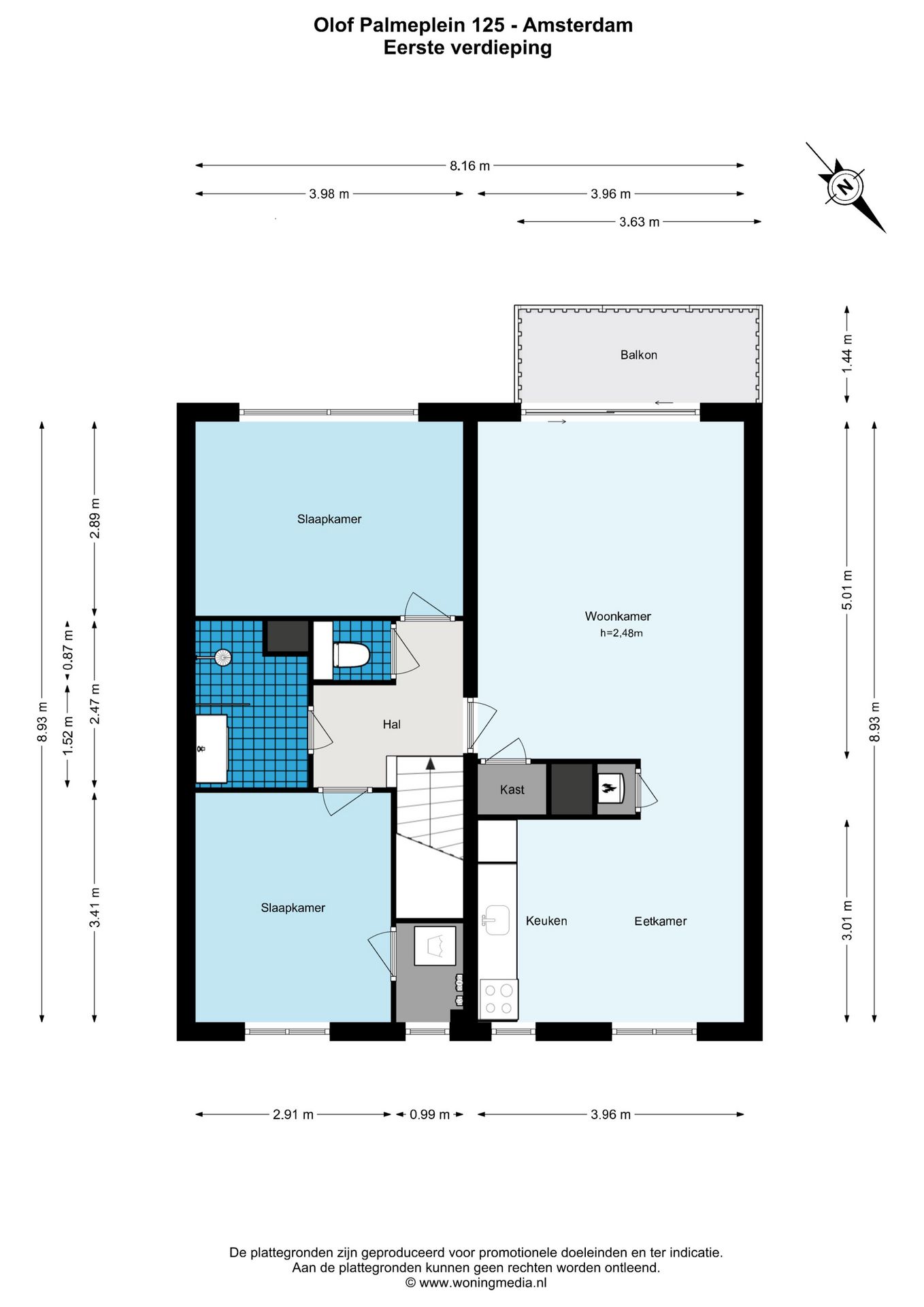 Foto 24 van Olof Palmeplein 125