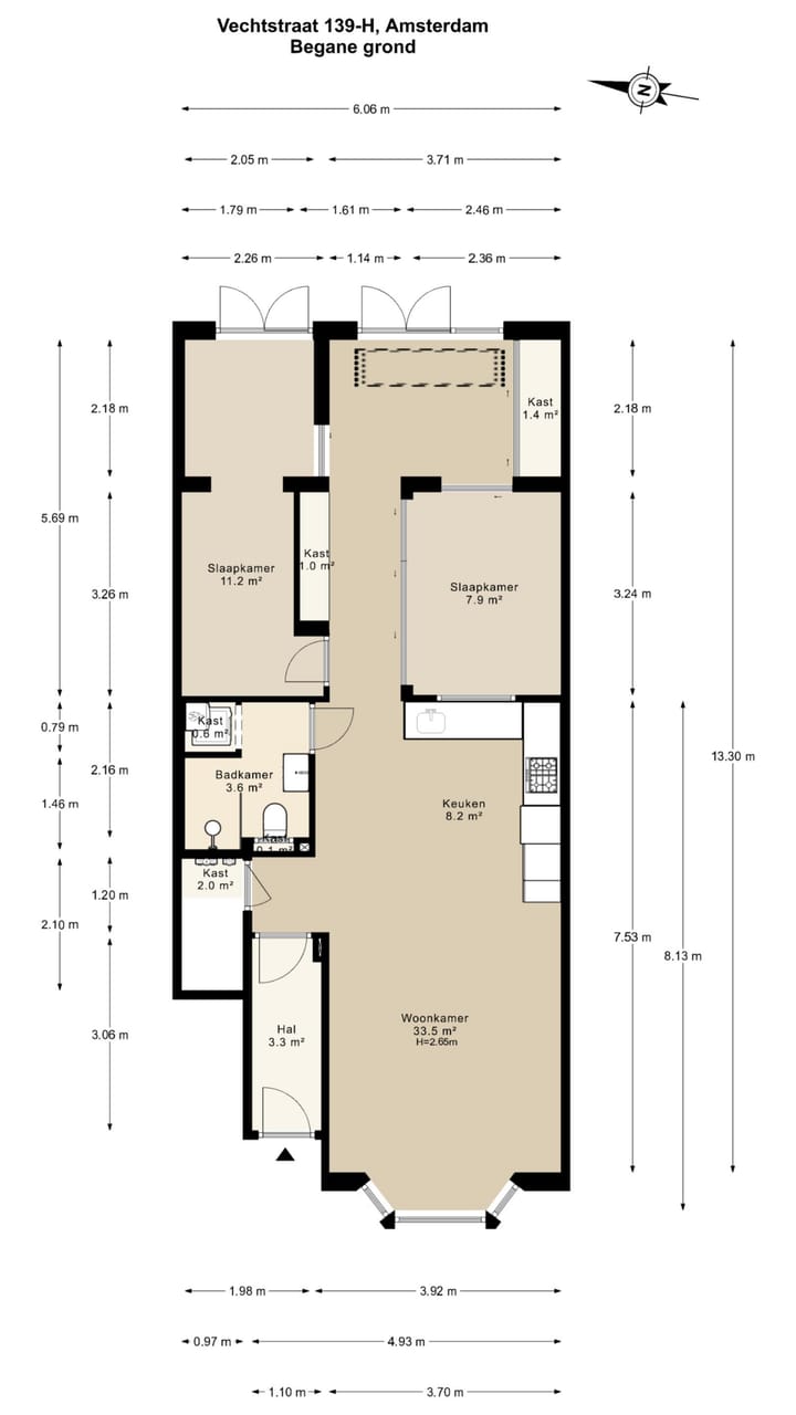 Foto 38 van Vechtstraat 139-H
