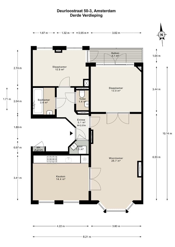 Foto 27 van Deurloostraat 50-3