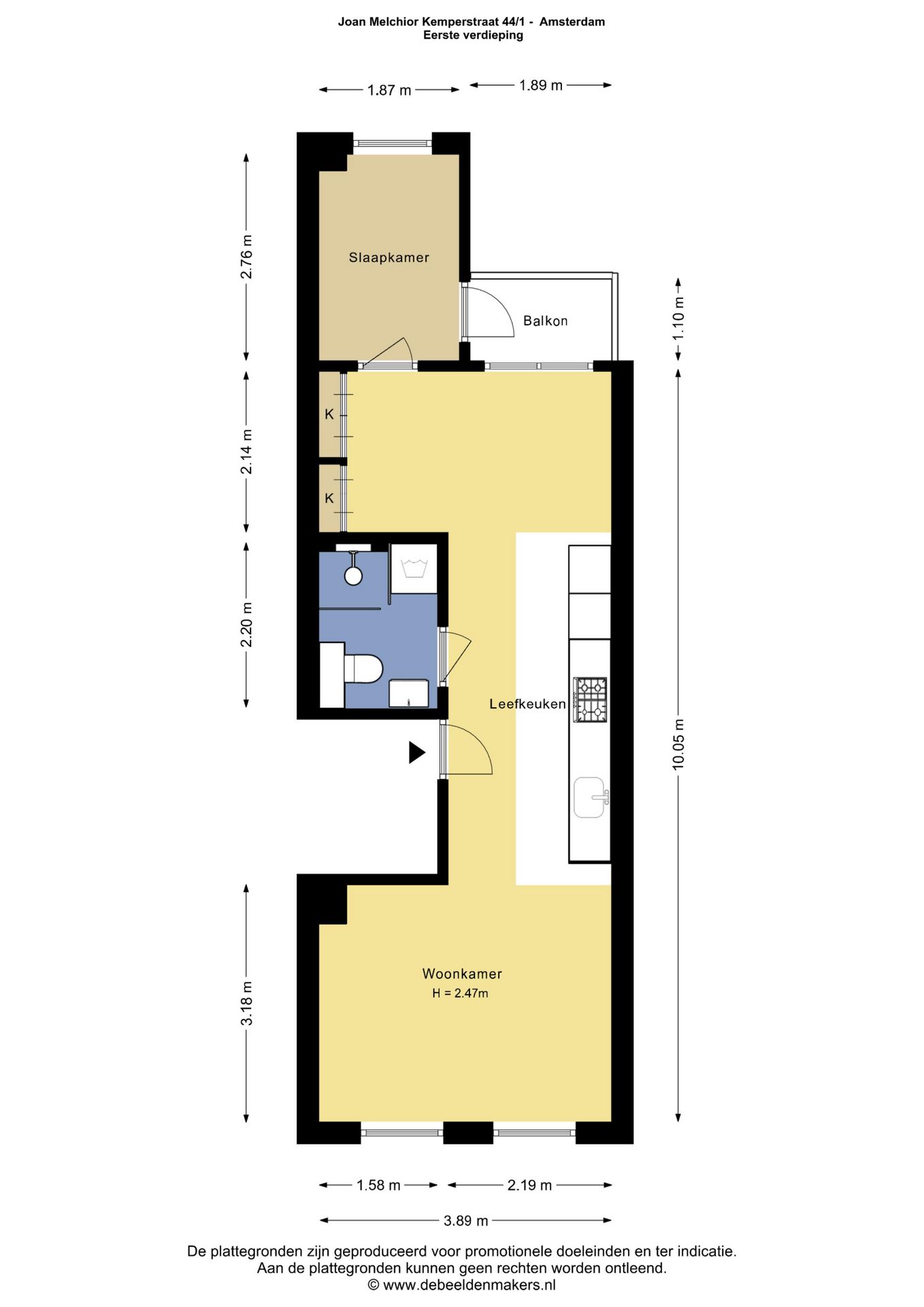 Foto 21 van Joan Melchior Kemperstraat 46-1