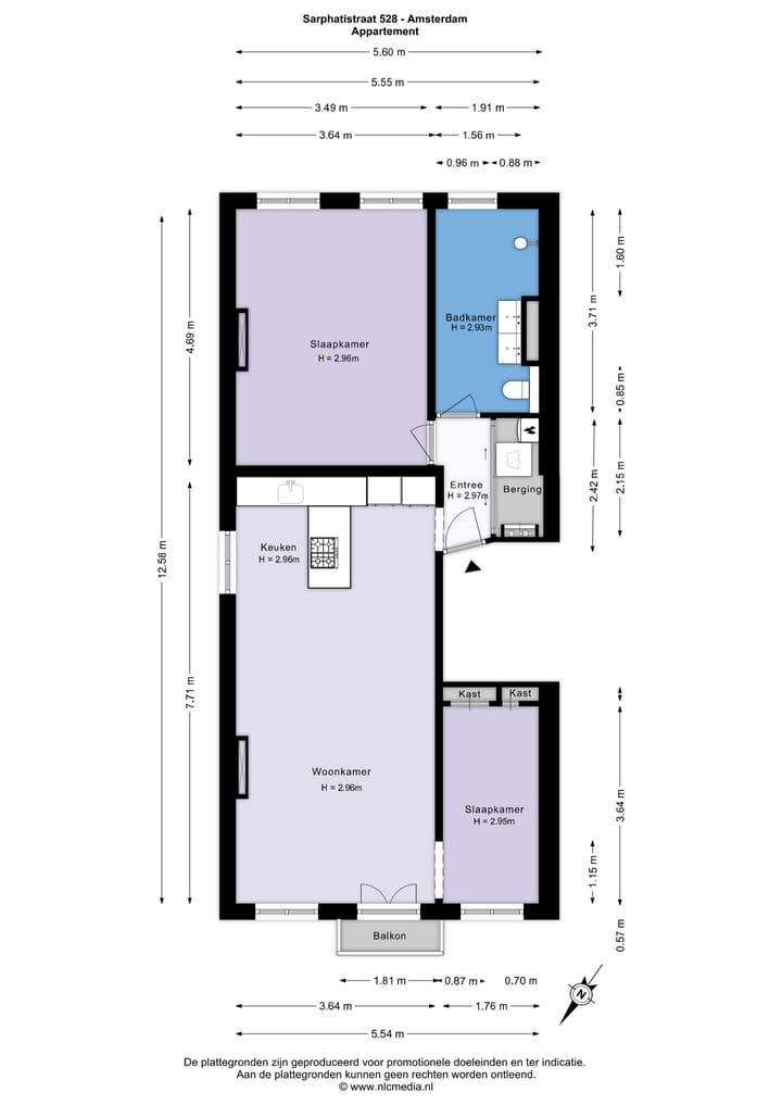 Foto 5 van Sarphatistraat 528