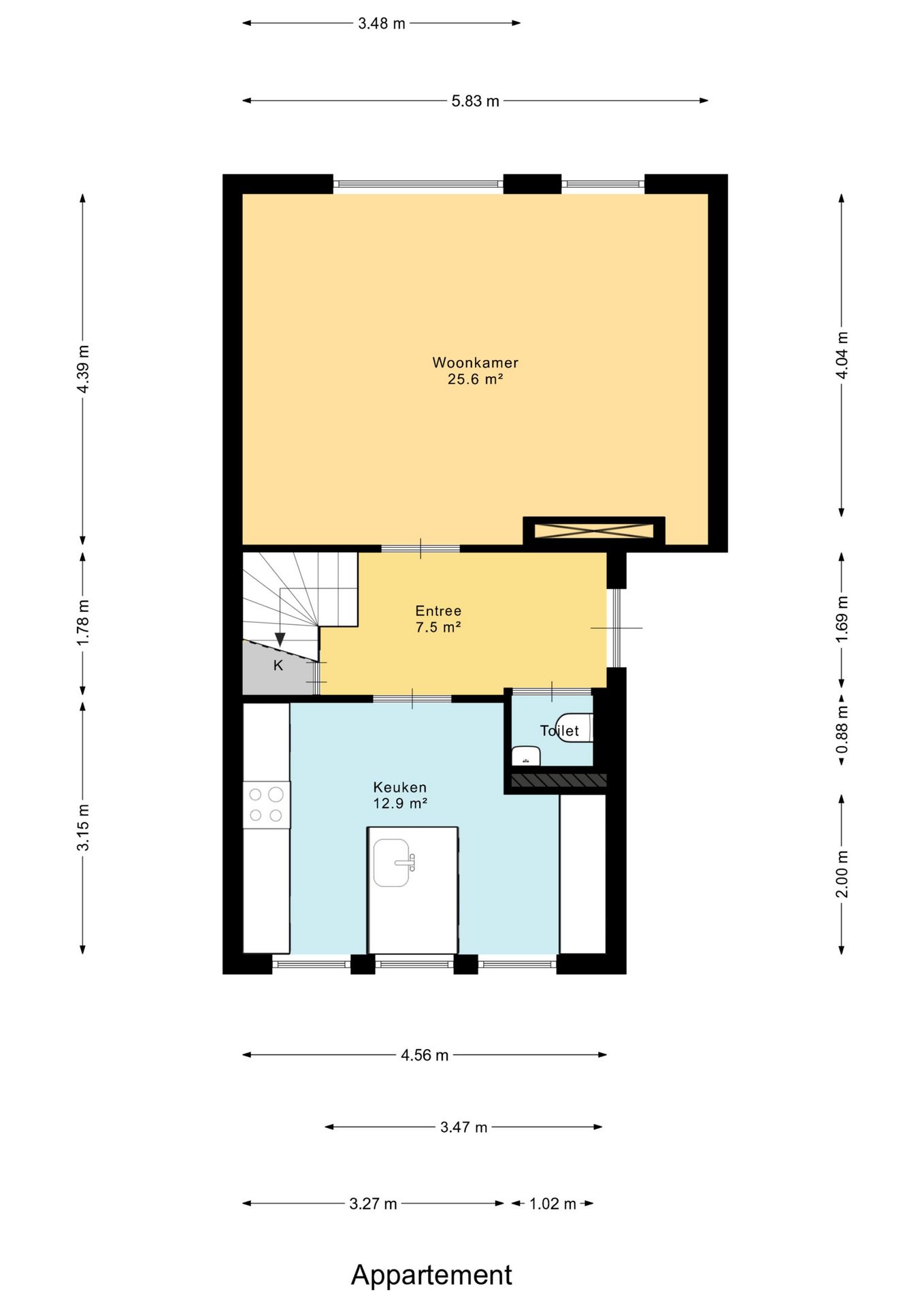 Foto 42 van Koestraat 1-D