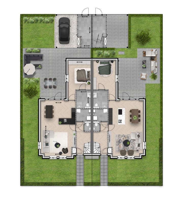 Foto 5 van Halfvrijstaand (Bouwnr. 10)