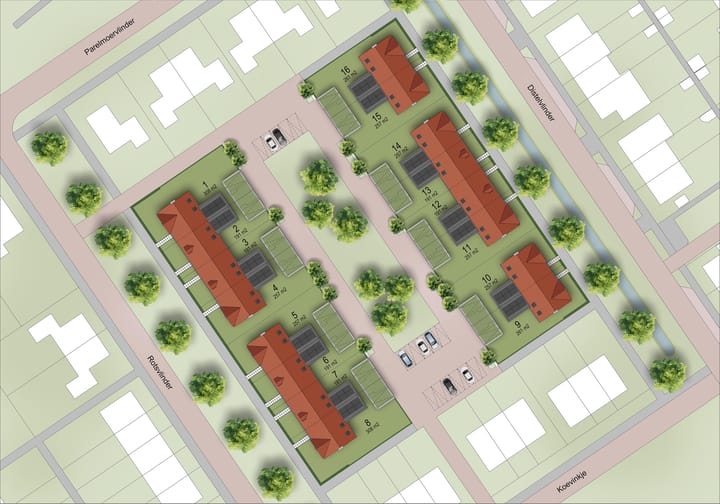 Foto 5 van Rijwoningen (Bouwnr. 13)