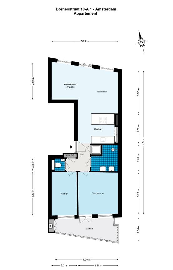Foto 29 van Borneostraat 10-A1