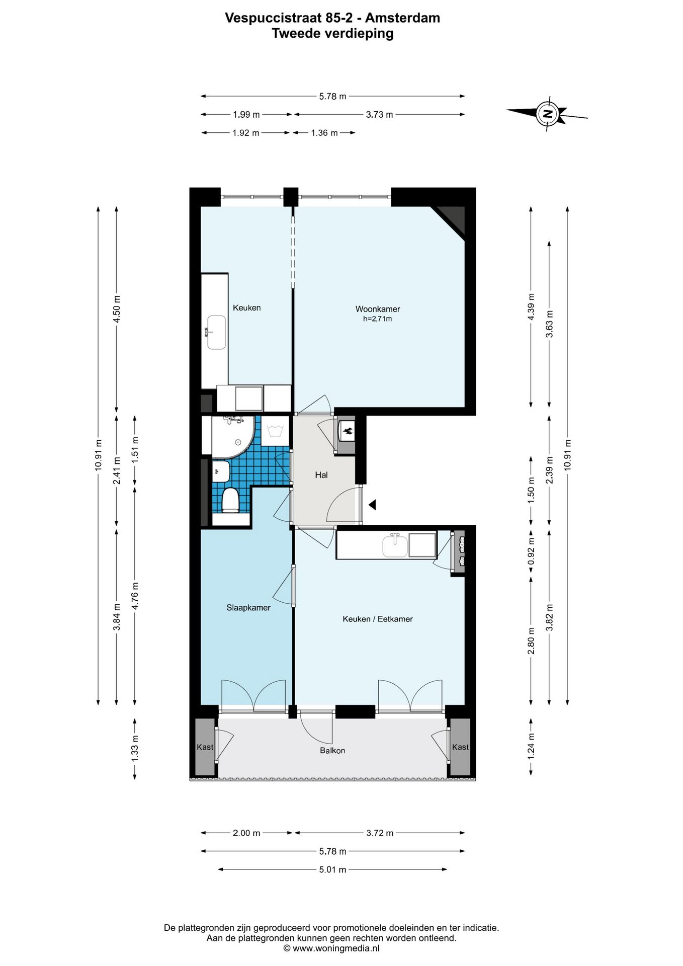 Foto 15 van Vespuccistraat 85-2