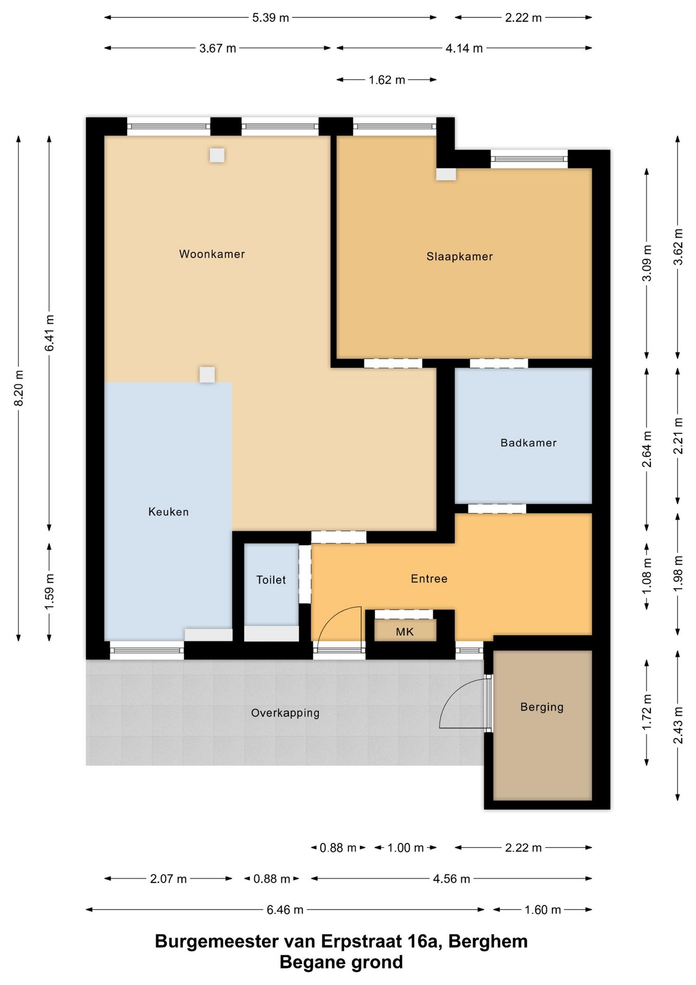 Foto 6 van Burgemeester van Erpstraat 16-A