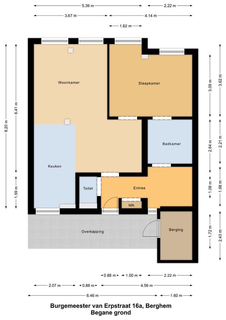 Foto 6 van Burgemeester van Erpstraat 16-A