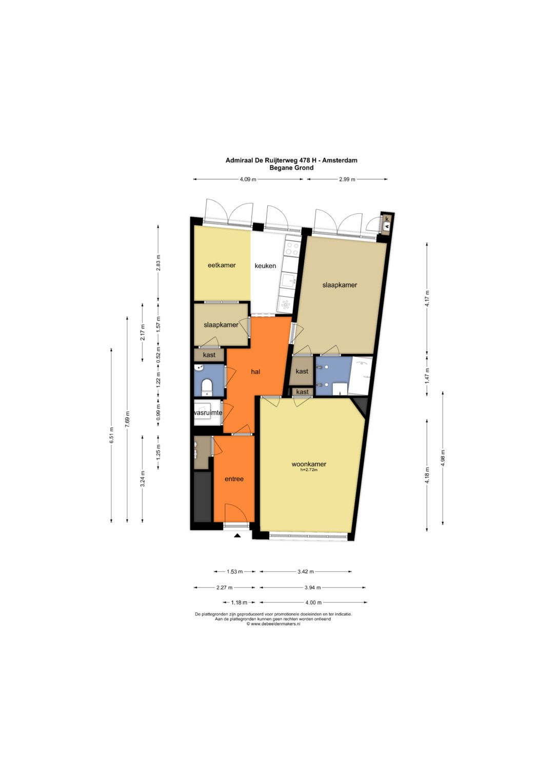 Foto 32 van Admiraal De Ruijterweg 478-H