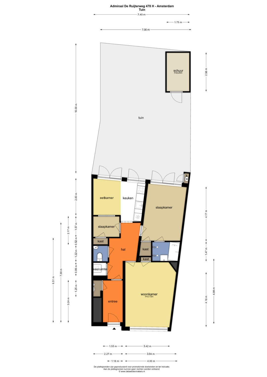 Foto 33 van Admiraal De Ruijterweg 478-H