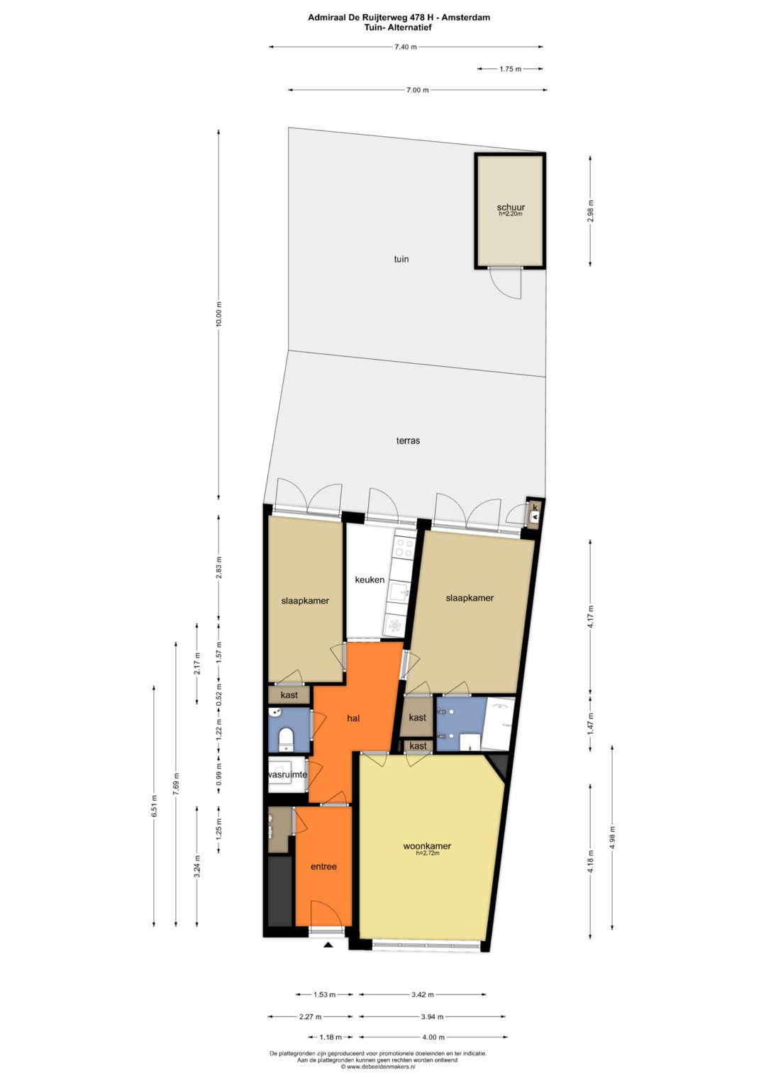 Foto 34 van Admiraal De Ruijterweg 478-H