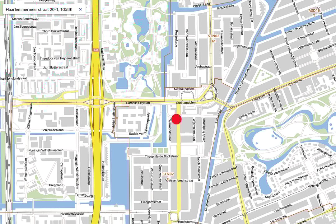 Foto 26 van Haarlemmermeerstraat 20-2