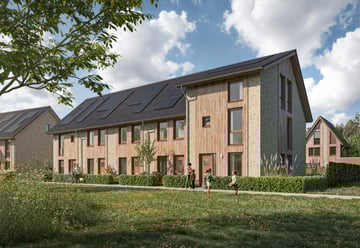 Foto van Rijwoningen type A Tussenwoning