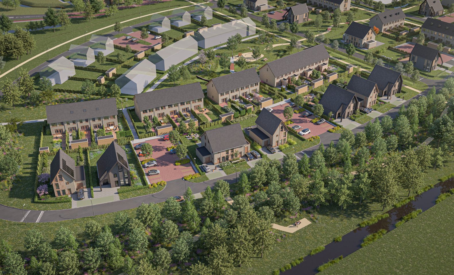 Foto van Krekenbos fase 7 te Zuidland