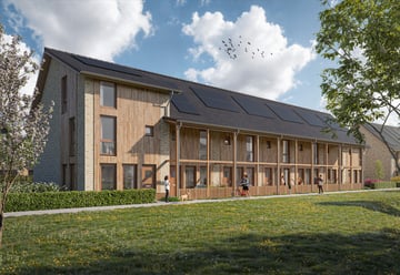Foto van Rijwoningen type C Hoekwoning en tussenwoning