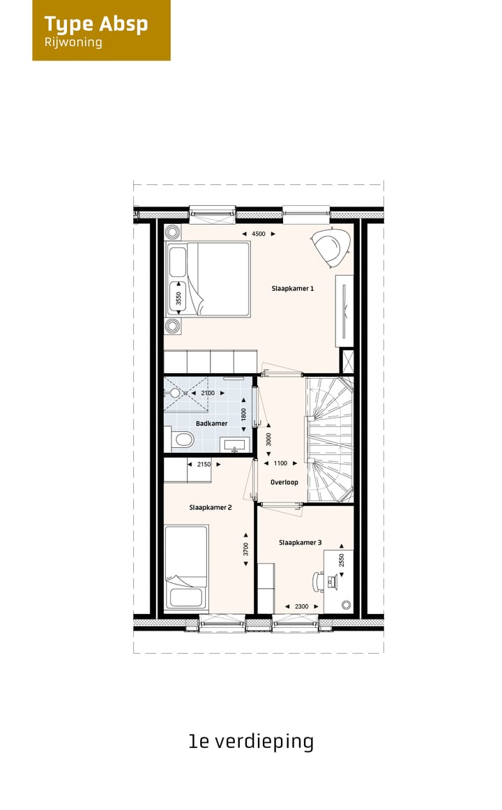 Photo 3 of Rijwoningen type A (Bouwnr. 139)