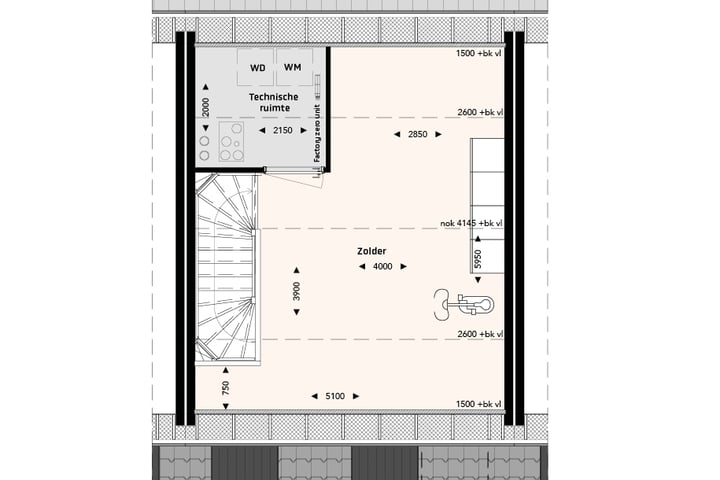 Foto 4 van Rijwoningen type B (Bouwnr. 133)