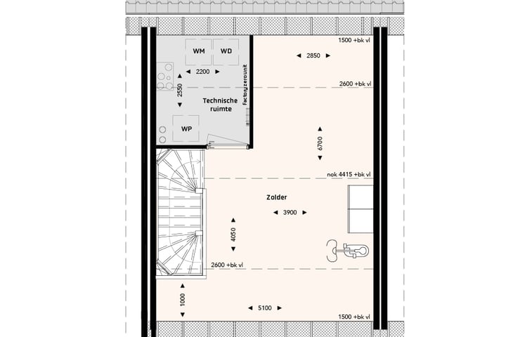Foto 4 van Rijwoningen type C (Bouwnr. 122)