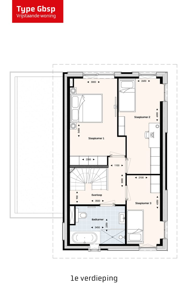 Photo 3 of Vrijstaande woningen Type GB (Bouwnr. 118)
