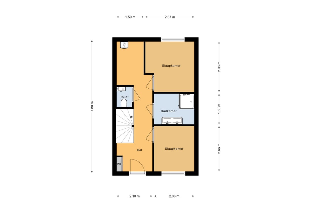 Foto 23 van Koningdwarsstraat 132-B