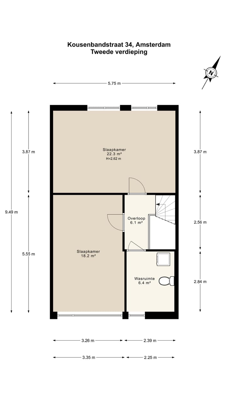 Foto 34 van Kousenbandstraat 34