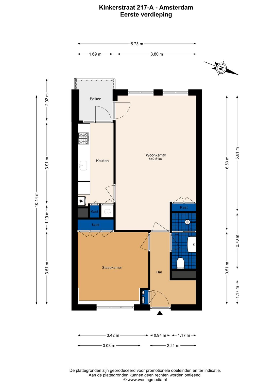 Photo 26 of Kinkerstraat 217-A