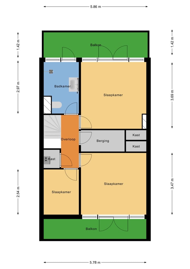 Foto 35 van Boergoensevliet 49-C