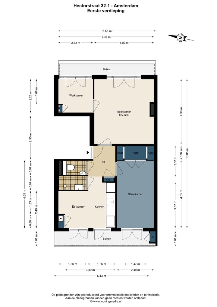 Foto 21 van Hectorstraat 32-1