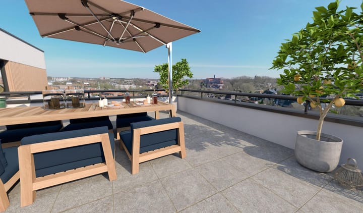 Foto 3 van Kroonstaete Penthouse E (Bouwnr. 37)