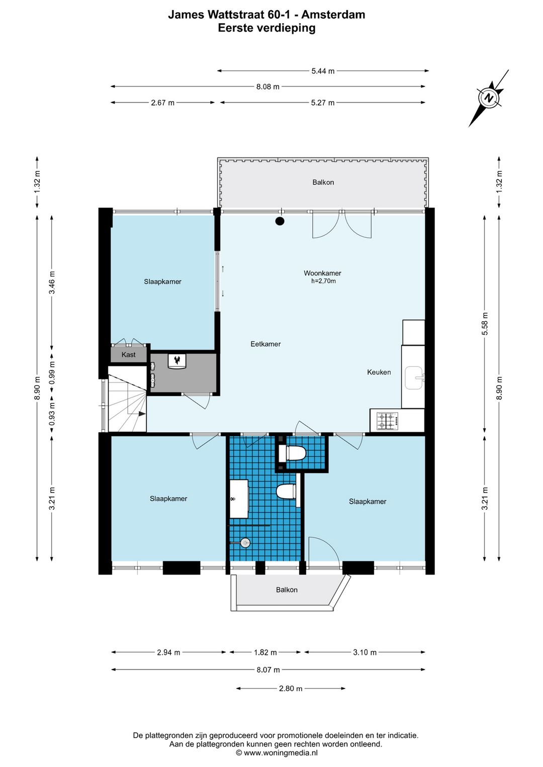 Foto 23 van James Wattstraat 60-1