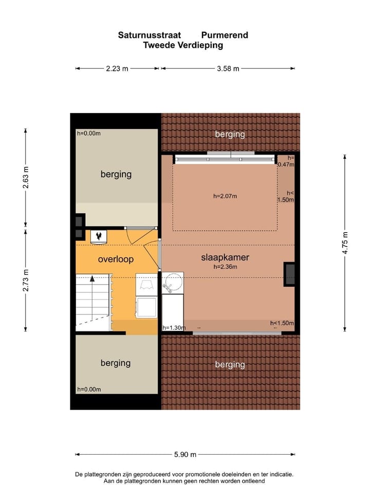 Foto 58 van Saturnusstraat 44