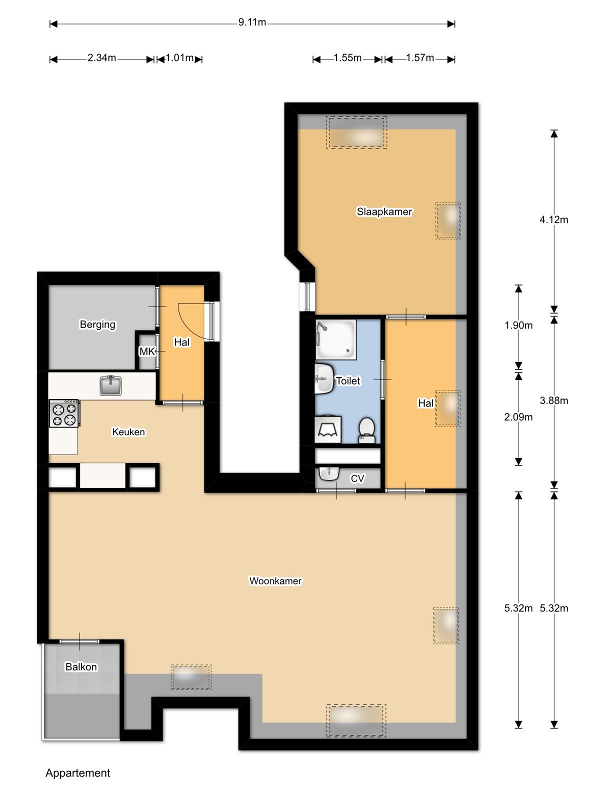 Foto 27 van Burgwal 118