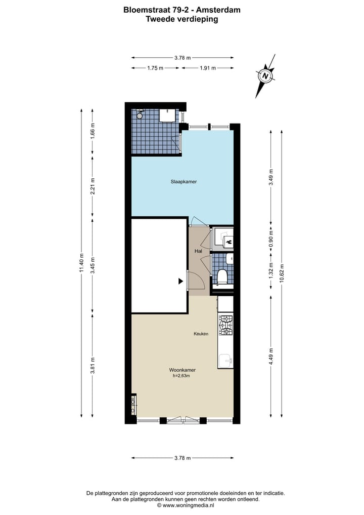 Foto 23 van Bloemstraat 79-2