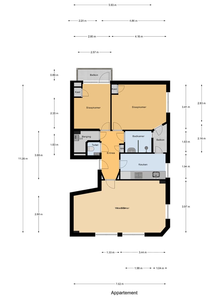 Foto 27 van Steenstraat 34-2
