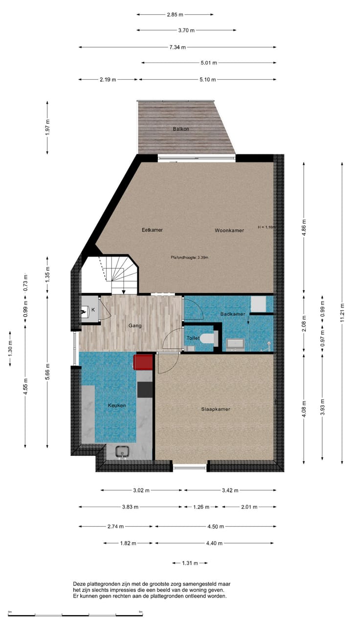 Foto 34 van Van Kinsbergenstraat 122-H