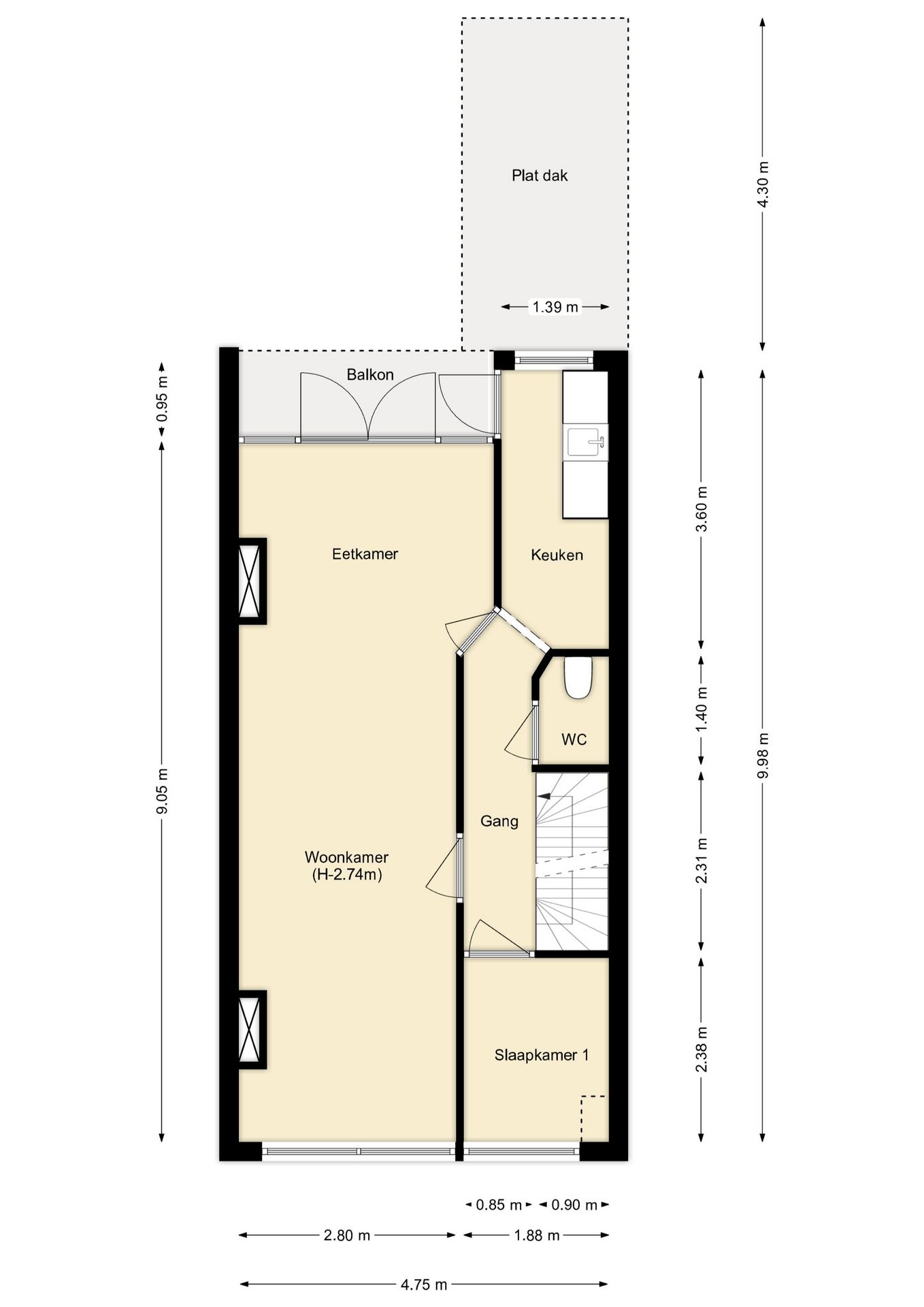 Foto 39 van Paulus Potterstraat 39