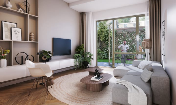 Image of Erasmusblok Type B Ground-floor apartment