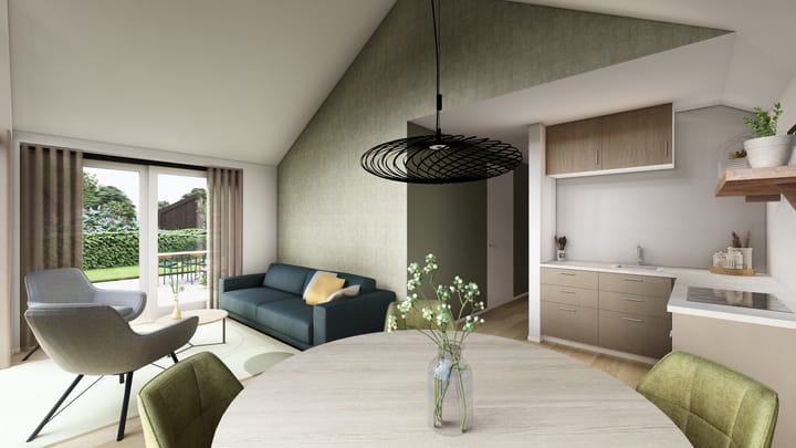Foto 4 van Vrijstaande recreatie woning (Bouwnr. 136)